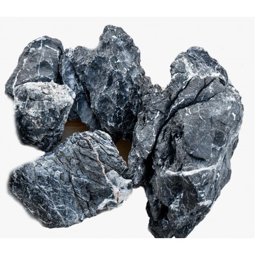 Black Seiryu Stone 5kg - Akvaryum Dekorasyon Kayası