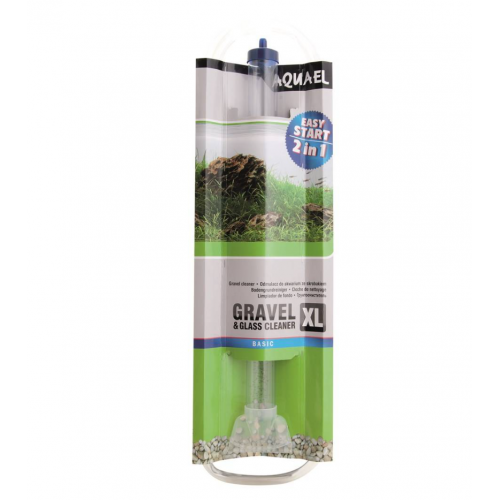 Aquael Gravel  Glass Cleaner XL Dip Sifon ve Cam Temizleyici 665mm