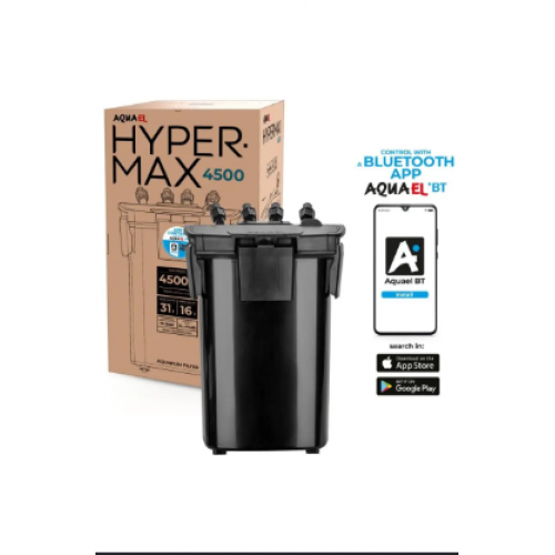 AQUAEL HyperMAX 4500 BT Dış Filtre Bluetooth