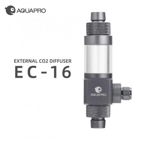Aquapro External Inline CO₂ Karbondioksit Diffuser (16/22mm) Hortum Arası Difüzör