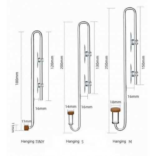 Aquapro Co2 Difüzörü Hang Medium