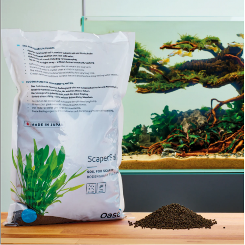 OASE ScaperLine Soil 9lt Black Aktif Toprak