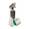 Profesyonel Bitkili Akvaryum Co₂ Sistemi Hazır Set - 2.5lt Çelik Co2 Tüpü(Dolu) + Zrdr Solenoid Regülatör + Aquario Tiny Difüzör