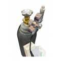 Profesyonel Bitkili Akvaryum Co₂ Sistemi Hazır Set - 2.5lt Çelik Co2 Tüpü(Dolu) + Zrdr Solenoid Regülatör + Aquario Tiny Difüzör