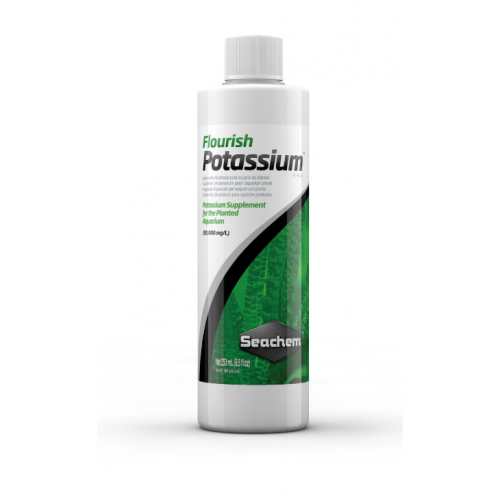 Seachem Flourish Potassium 250ml - Bitki Gübresi