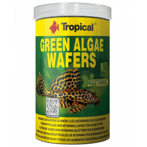 Tropical Green Algae Wafers 250ml 113gr
