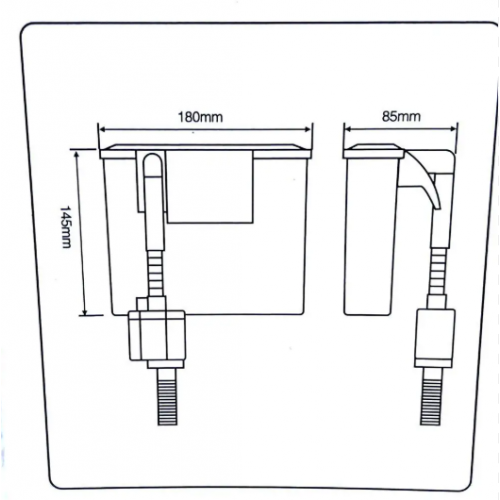 AQ380 VENUSAQUA Şelale Filtre