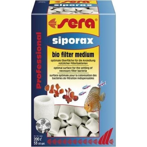 Sera Siporax Filtre Malzemesi 145 Gram / 500 ML Kutusuz