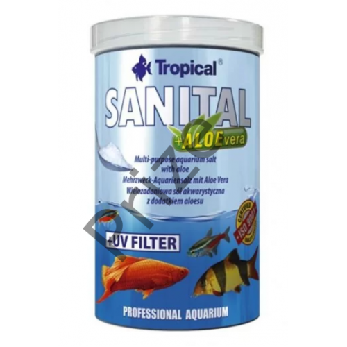 Tropical Sanital +Alovera 100ml/120gr Akvaryum Tuzu