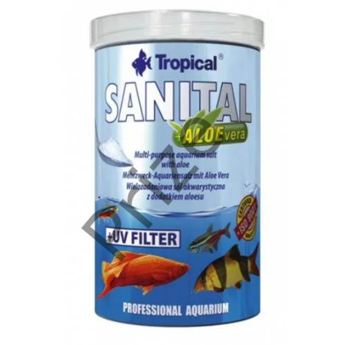 Tropical Sanital +Alovera 500ml 600gr Akvaryum Tuzu