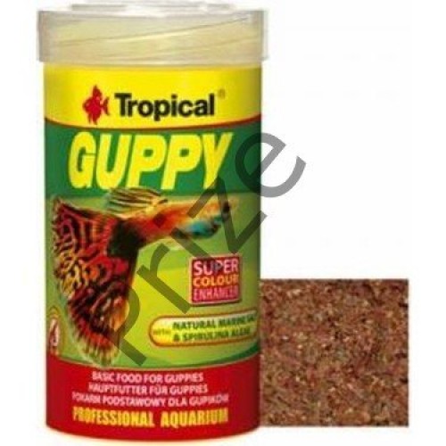Tropical Guppy 100ml 20gr Lepistes İçin Pul Yem