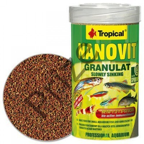 TROPİCAL NANOVIT GRANULAT 100ML/70G