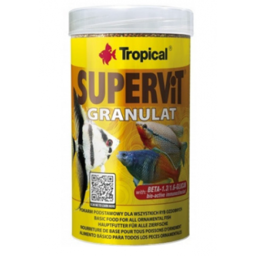 Tropical Supervit Granulat 55gr – Çok Bileşenli Granül Yem