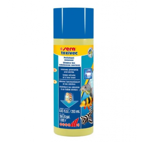Sera Toxivec 250 ml – Etkili Su Temizleyici ve Amonyak Önleyici